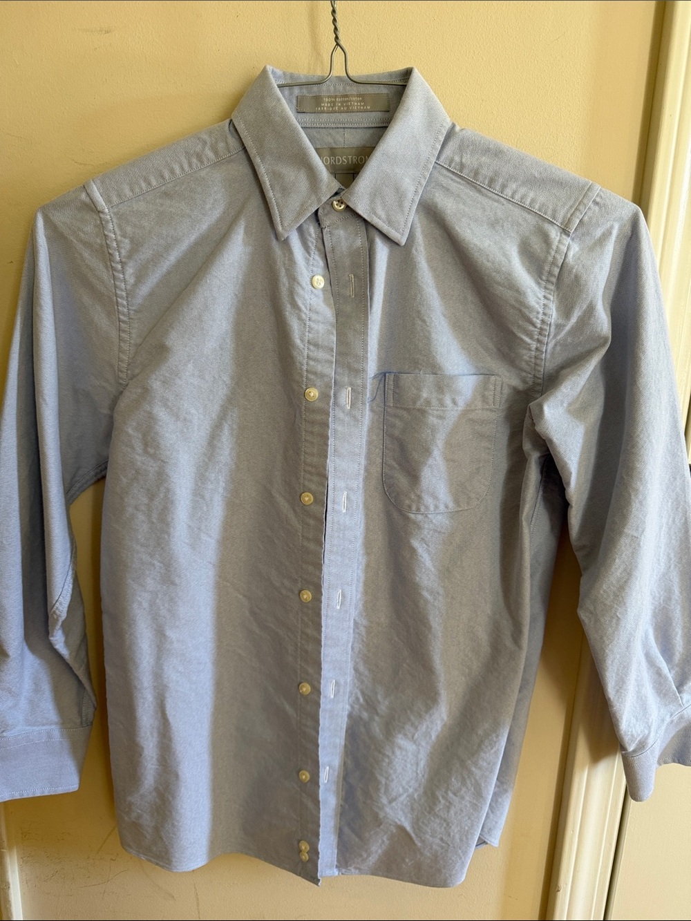 Nordstrom Light Blue Men's Oxford Button-Down Shirt